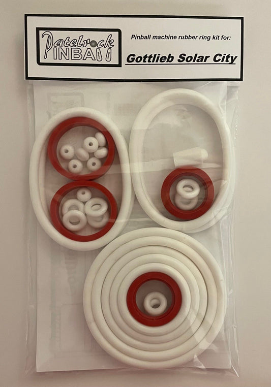 Gottlieb Solar City Pinball Machine Rubber Ring Kit