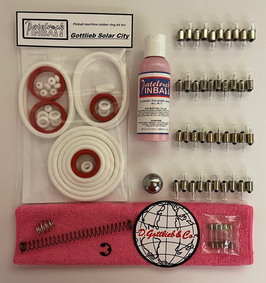 Gottlieb Solar City Pinball Machine Maintenance Kit