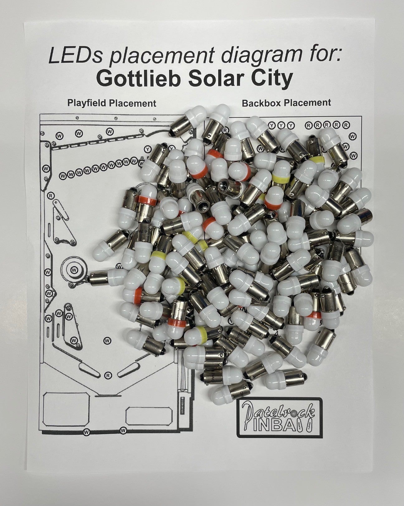 Gottlieb Solar City LED Conversion Kit