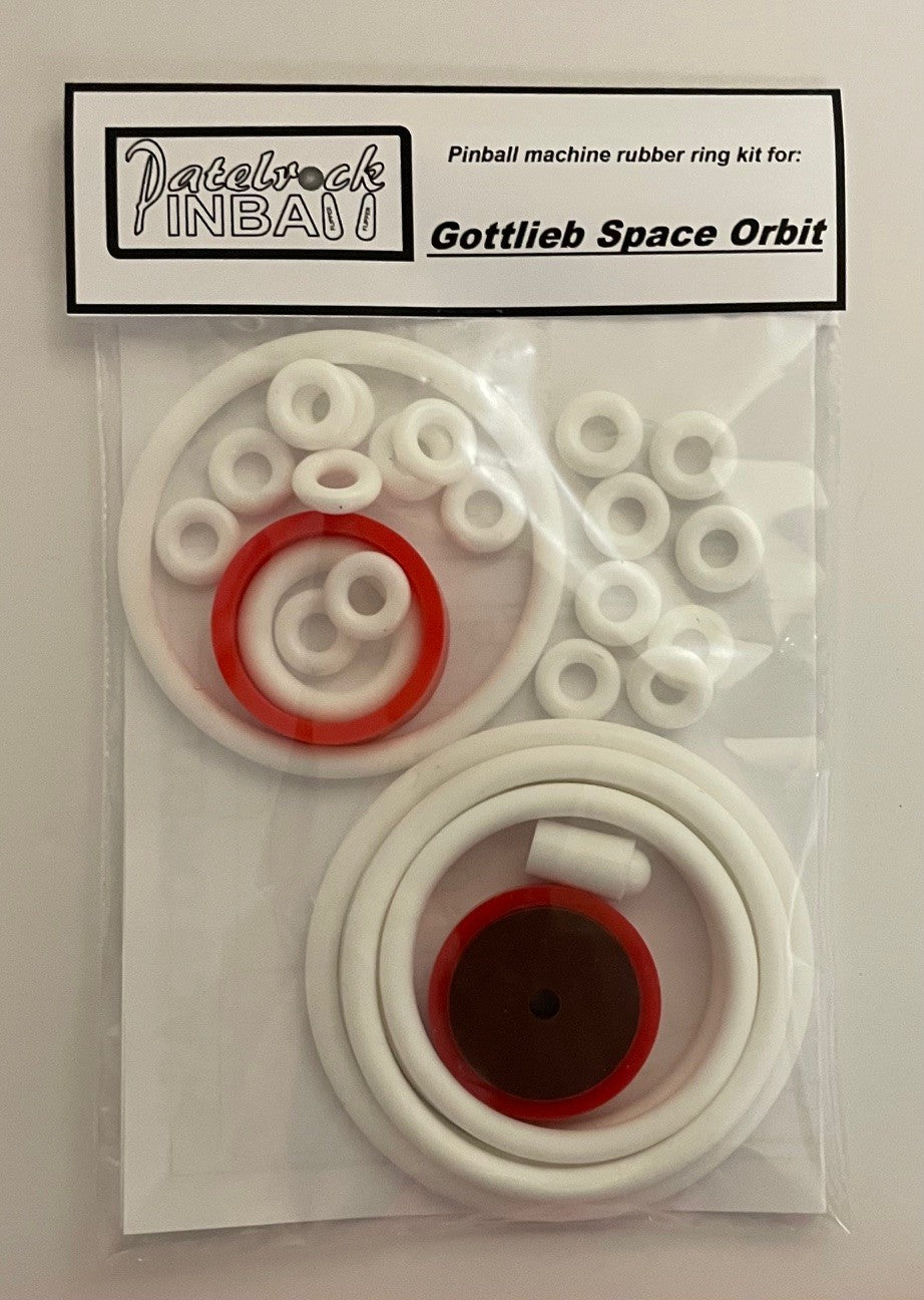 Gottlieb Space Orbit Pinball Machine Rubber Ring Kit