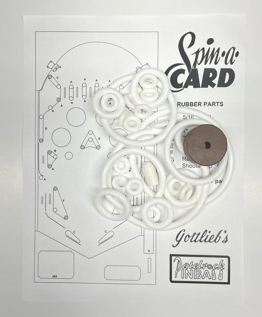 Gottlieb Spin-A-Card Pinball Machine Maintenance Kit
