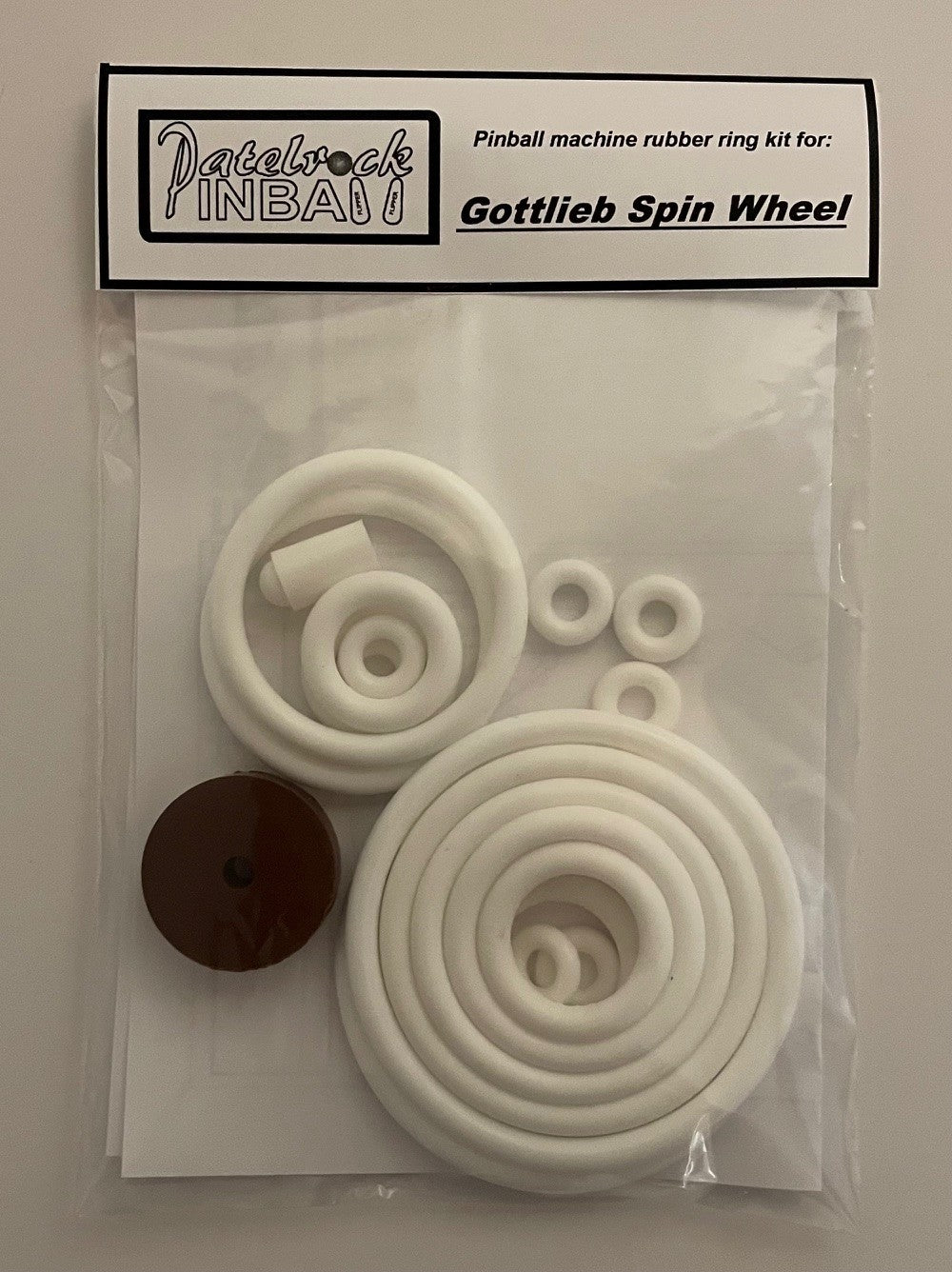 Gottlieb Spin Wheel Pinball Machine Rubber Ring Kit