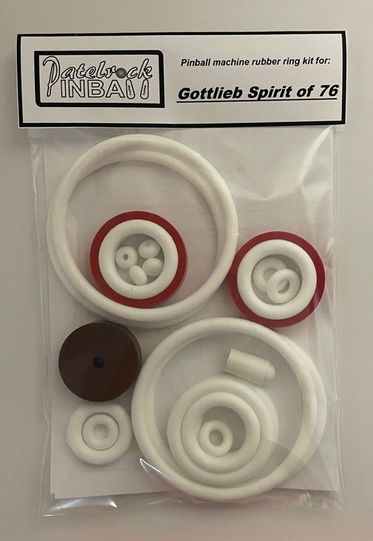 Gottlieb Spirit of 76 Pinball Machine Rubber Ring Kit