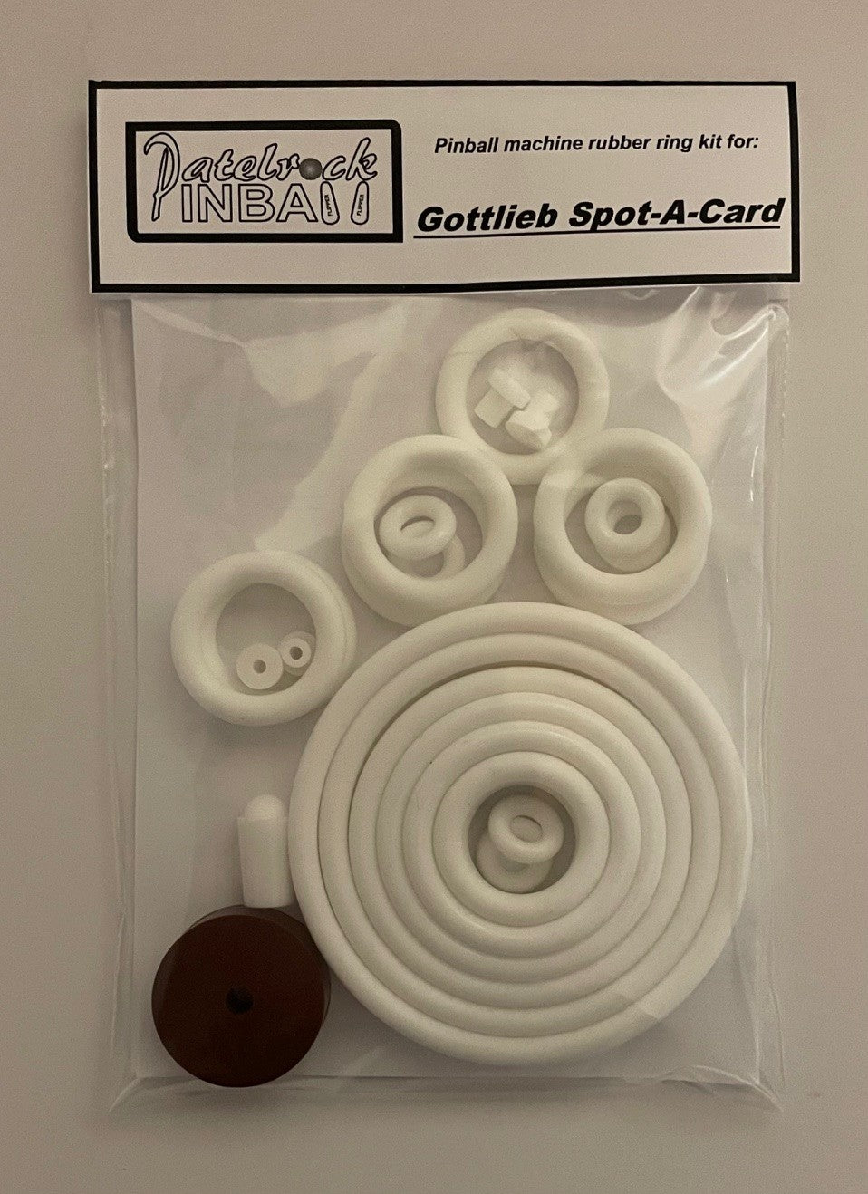 Gottlieb Spot-A-Card Pinball Machine Rubber Ring Kit