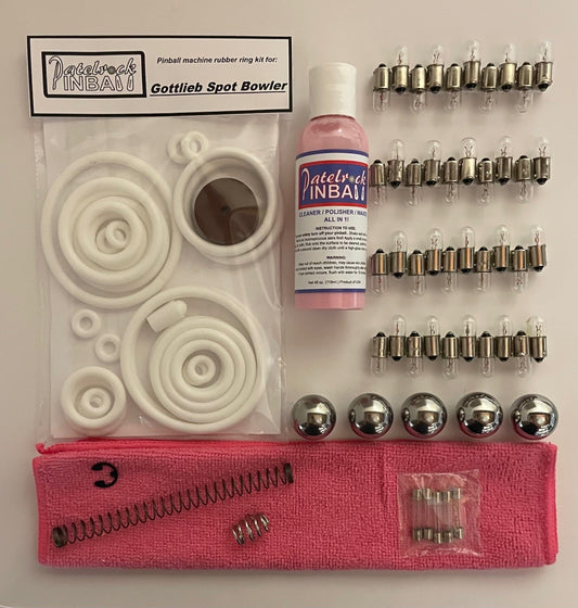Gottlieb Spot Bowler Pinball Machine Maintenance Kit