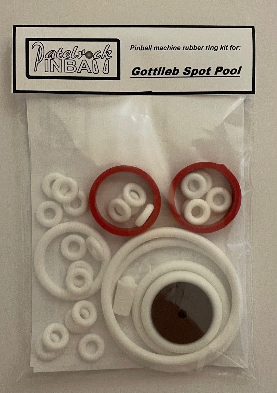 Gottlieb Spot Pool Pinball Machine Rubber Ring Kit