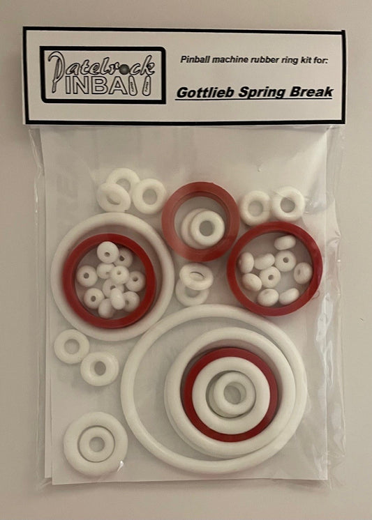 Gottlieb Spring Breat Pinball Machine Rubber Ring Kit