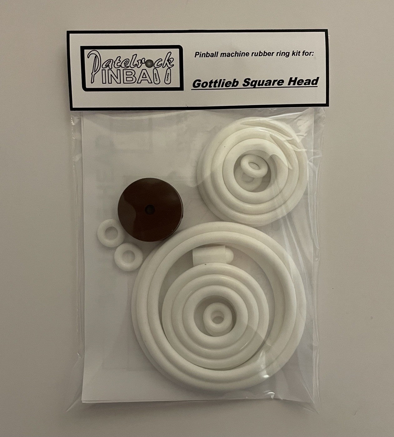 Gottlieb Square Head Pinball Machine Rubber Ring Kit