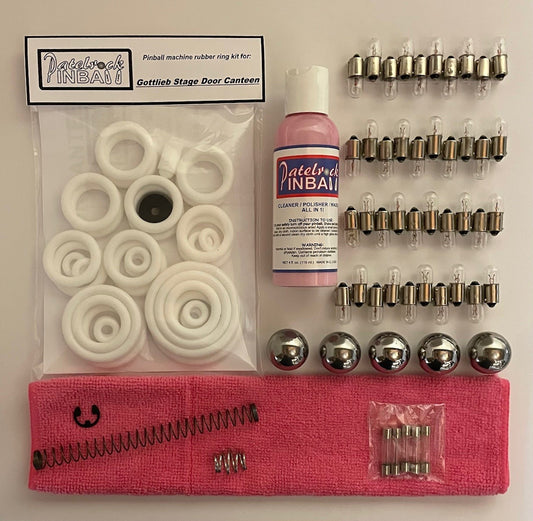 Gottlieb Stage Door Canteen Pinball Machine Maintenance Kit