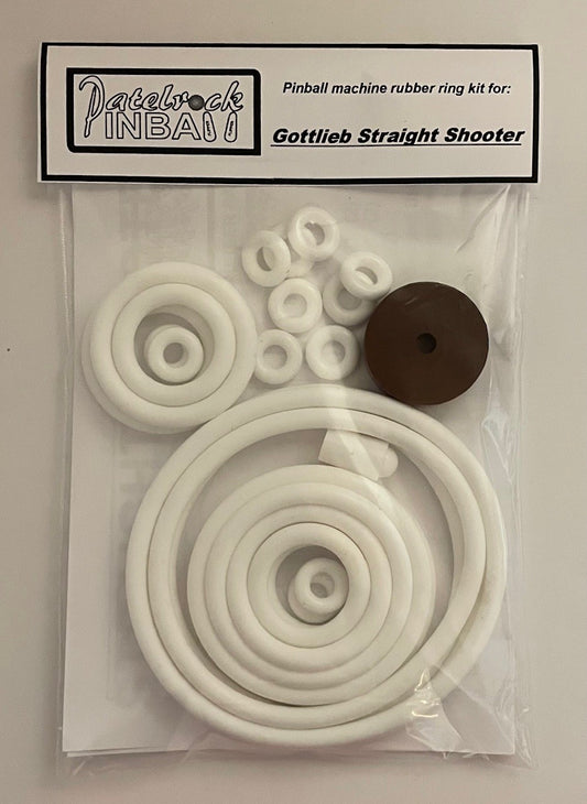 Gottlieb Straight Shooter Pinball Machine Rubber Ring Kit