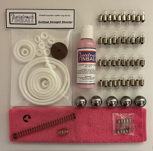 Gottlieb Straight Shooter Pinball Machine Maintenance Kit