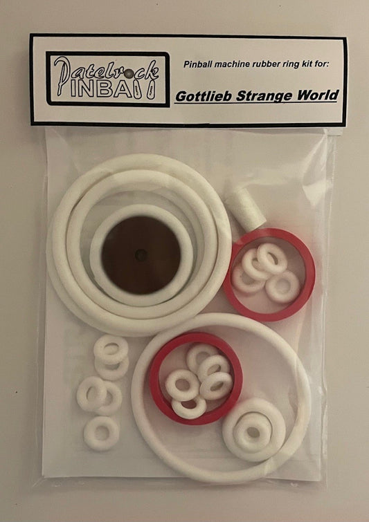 Gottlieb Strange World Pinball Machine Rubber Ring Kit