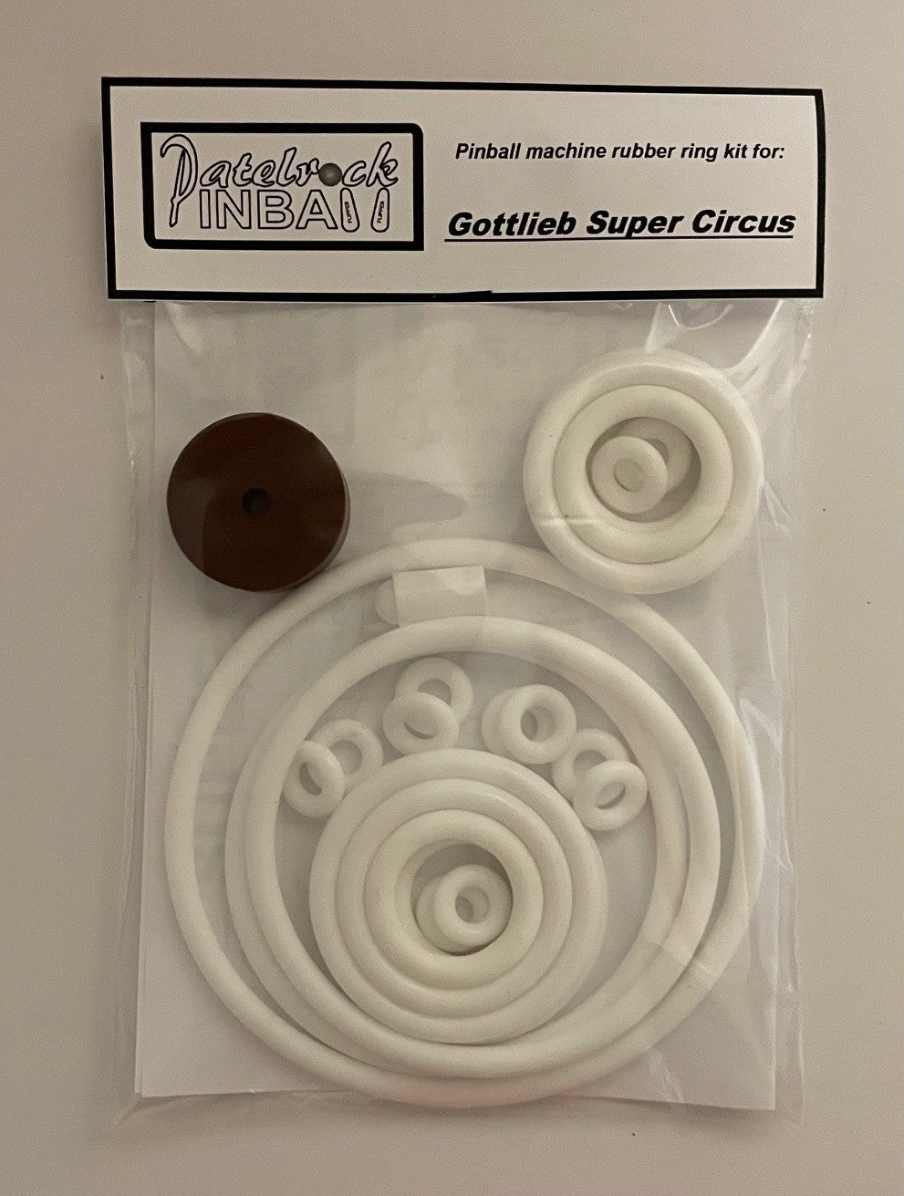 Gottlieb Super Circus Pinball Machine Rubber Ring Kit