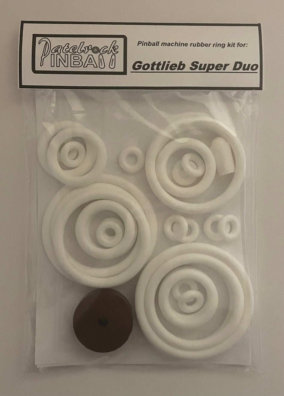Gottlieb Super Duo Pinball Machine Rubber Ring Kit