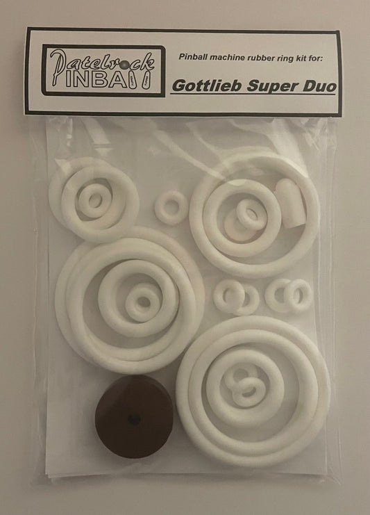 Gottlieb Super Duo Pinball Machine Rubber Ring Kit