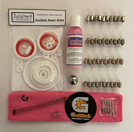 Gottlieb Super Orbit Pinball Machine Maintenance Kit