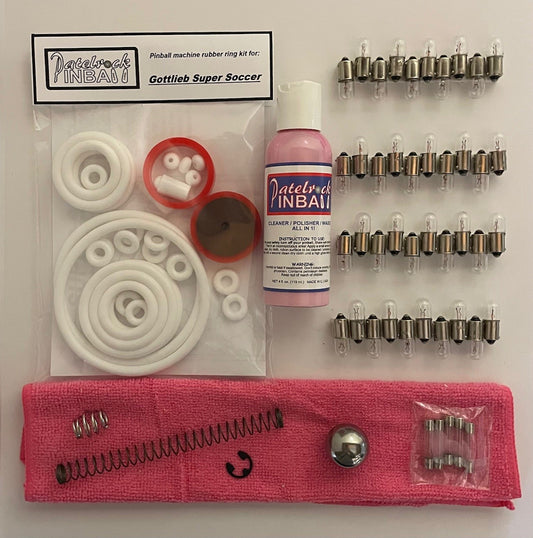 Gottlieb Super Soccer Pinball Machine Maintenance Kit