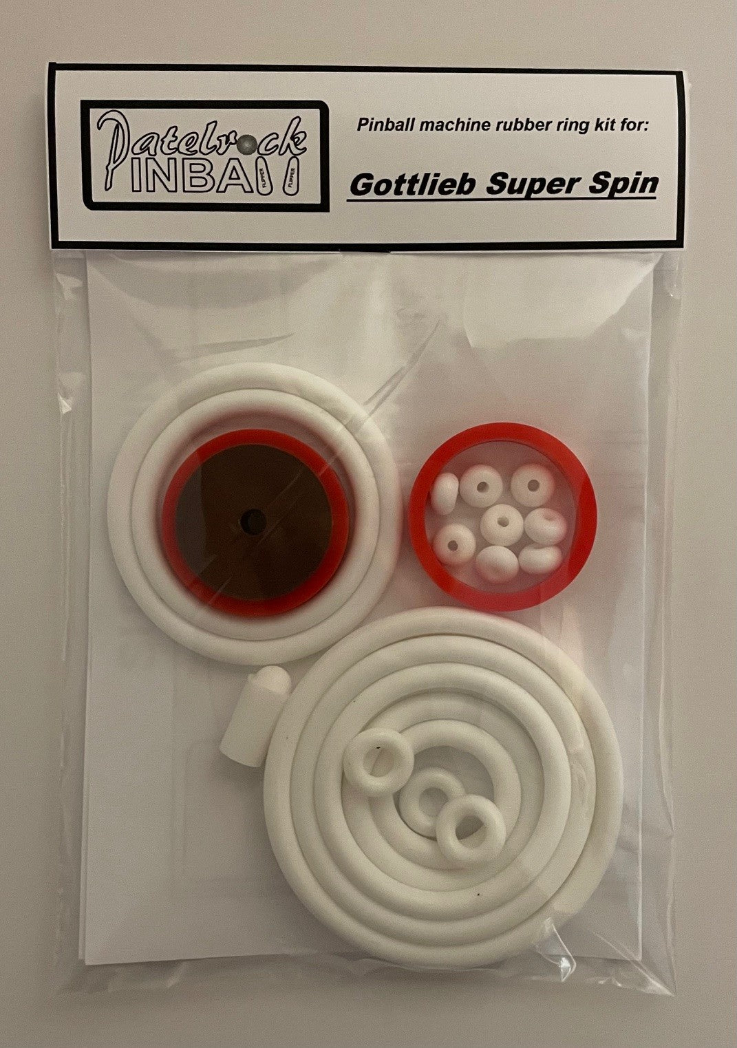 Gottlieb Super Spin Pinball Machine Rubber Ring Kit