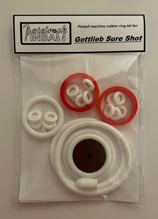 Gottlieb Sure Shot Pinball Machine Rubber Ring Kit