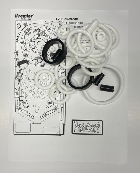 Gottlieb Surf 'N Safari Pinball Machine Maintenance Kit
