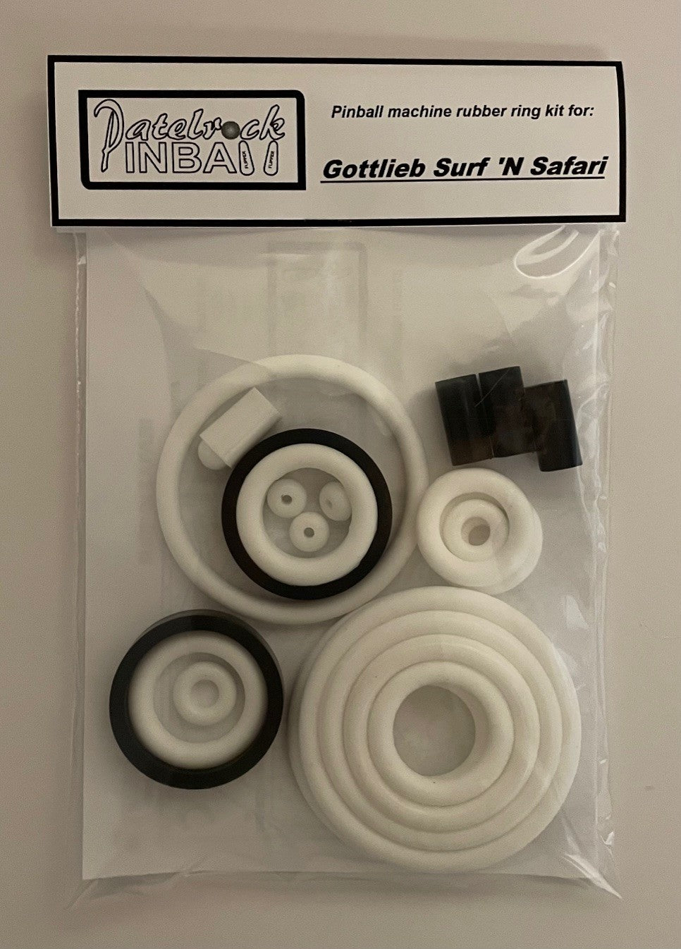 Gottlieb Surf 'n Safari Pinball Machine Rubber Ring Kit