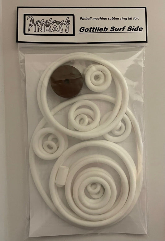 Gottlieb Surf Side Pinball Machine Rubber Ring Kit