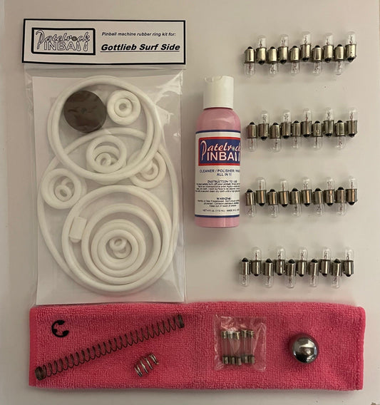 Gottlieb Surf Side Pinball Machine Maintenance Kit
