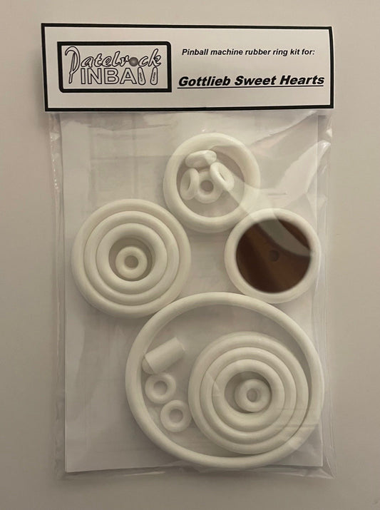 Gottlieb Sweet Hearts Pinball Machine Rubber Ring Kit