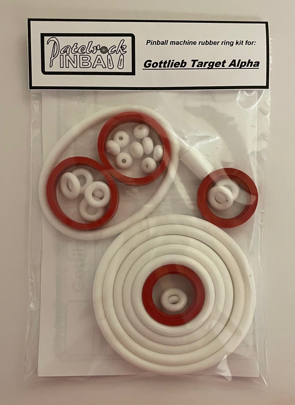 Gottlieb Target Alpha Pinball Machine Rubber Ring Kit