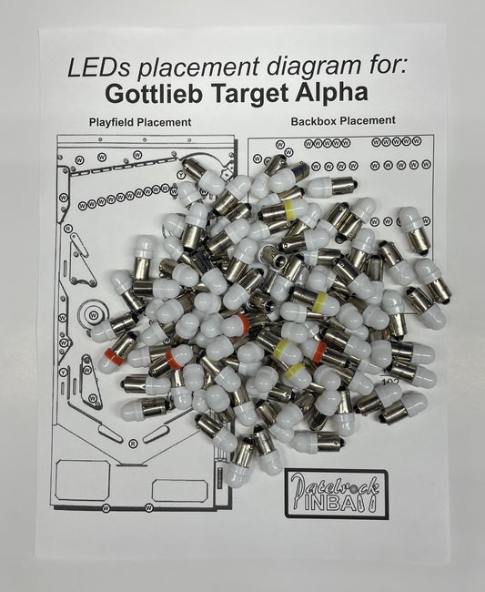 Gottlieb Target Alpha LED Conversion Kit