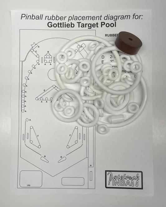 Gottlieb Target Pool Pinball Machine Maintenance Kit
