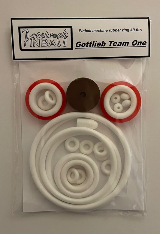 Gottlieb Team One Pinball Machine Rubber Ring Kit