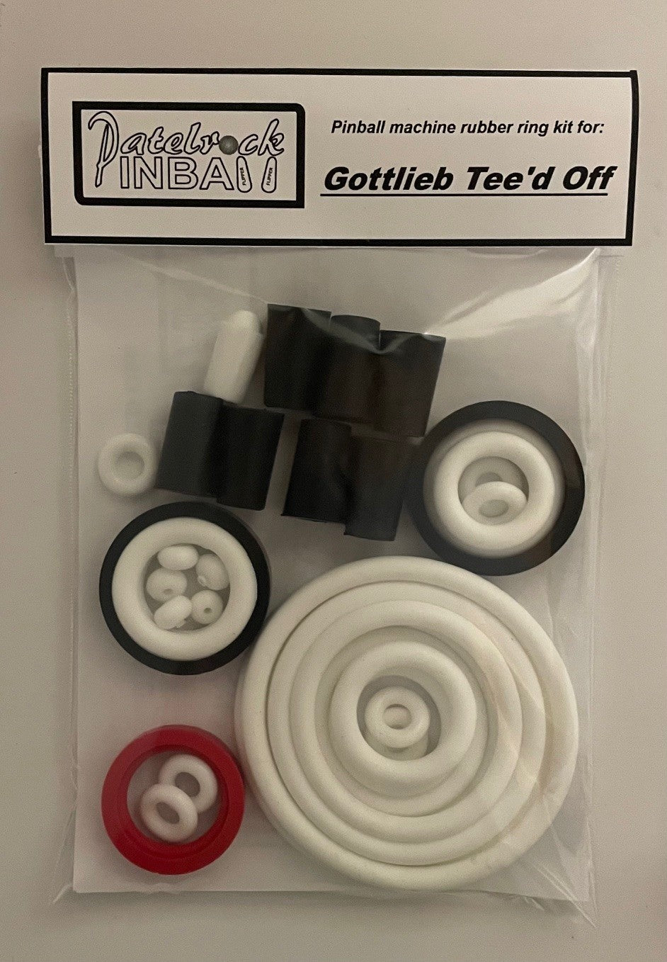 Gottlieb Tee'd Off Pinball Machine Rubber Ring Kit