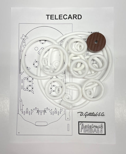 Gottlieb Telecard Pinball Machine Maintenance Kit