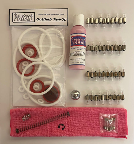 Gottlieb Ten Up Pinball Machine Maintenance Kit