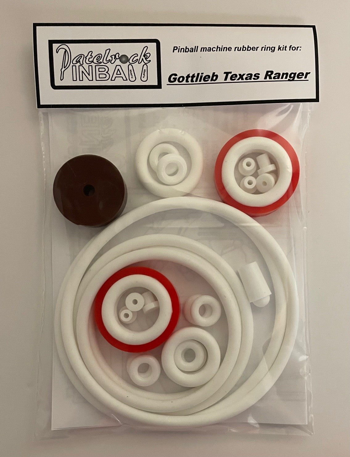 Gottlieb Texas Ranger Pinball Machine Rubber Ring Kit