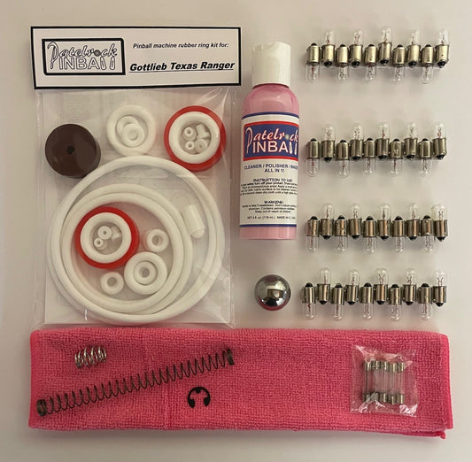 Gottlieb Texas Ranger Pinball Machine Maintenance Kit