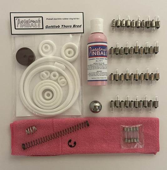 Gottlieb Thoro Bred Pinball Machine Maintenance Kit
