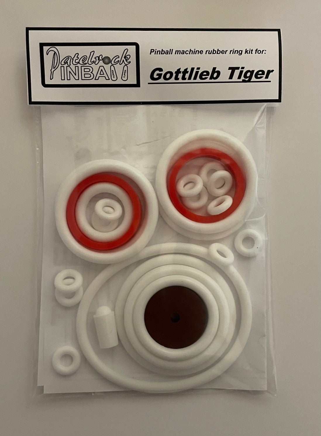 Gottlieb Tiger Pinball Machine Rubber Ring Kit
