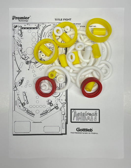 Gottlieb Title Fight Pinball Machine Maintenance Kit