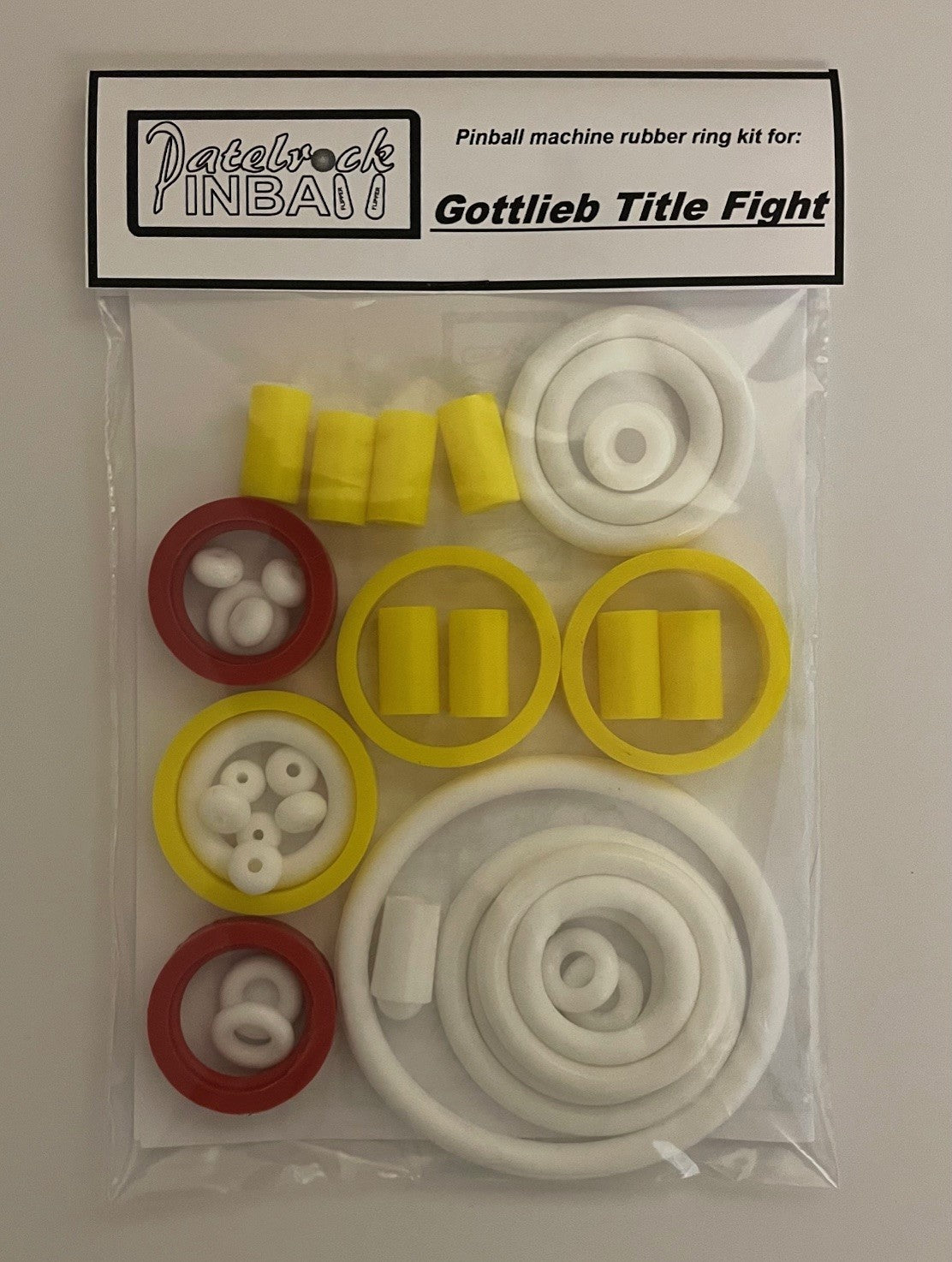Gottlieb Title Fight Pinball Machine Rubber Ring Kit