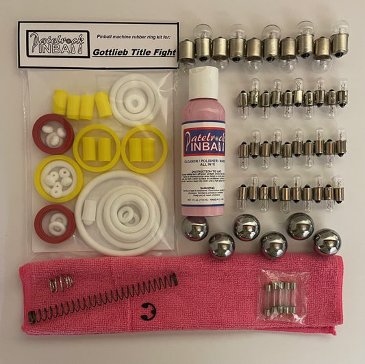 Gottlieb Title Fight Pinball Machine Maintenance Kit