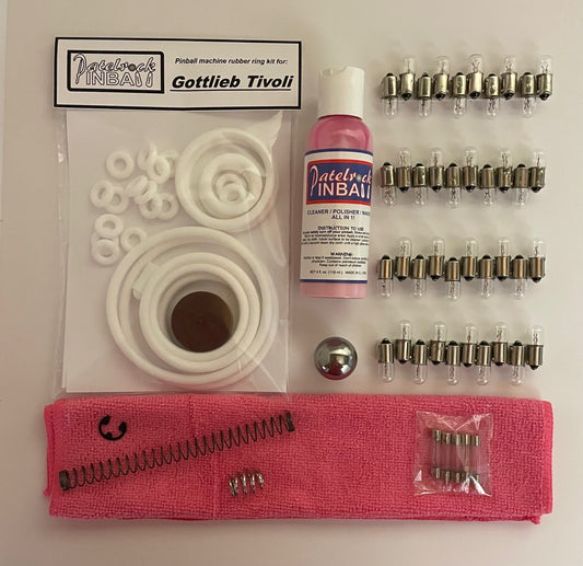 Gottlieb Tivoli Pinball Machine Maintenance Kit