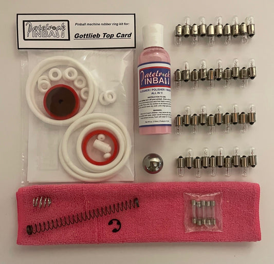 Gottlieb Top Card Pinball Machine Maintenance Kit