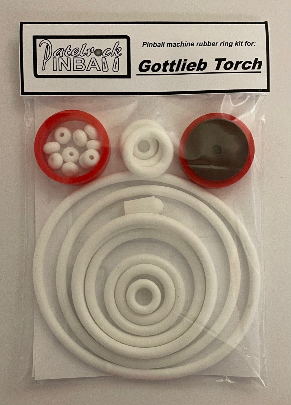 Gottlieb Torch Pinball Machine Rubber Ring Kit