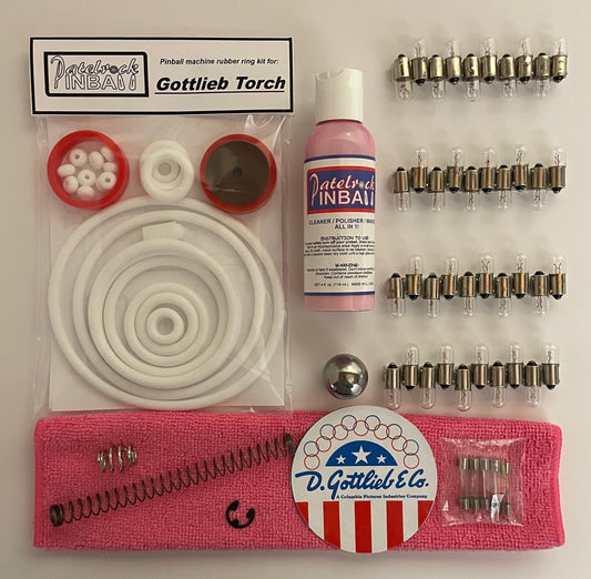 Gottlieb Torch Pinball Machine Maintenance Kit