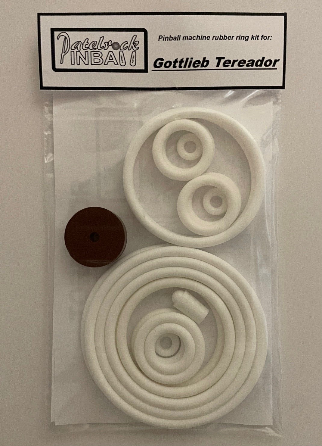 Gottlieb Tereador Pinball Machine Rubber Ring Kit