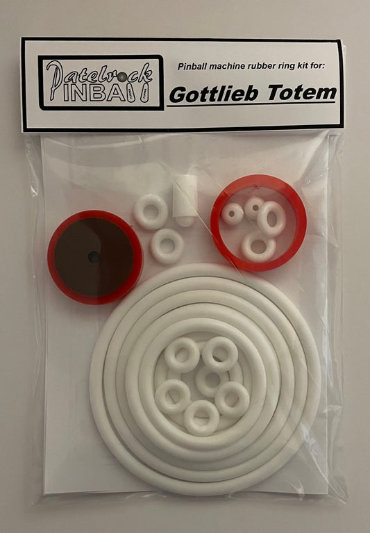 Gottlieb Totem Pinball Machine Rubber Ring Kit