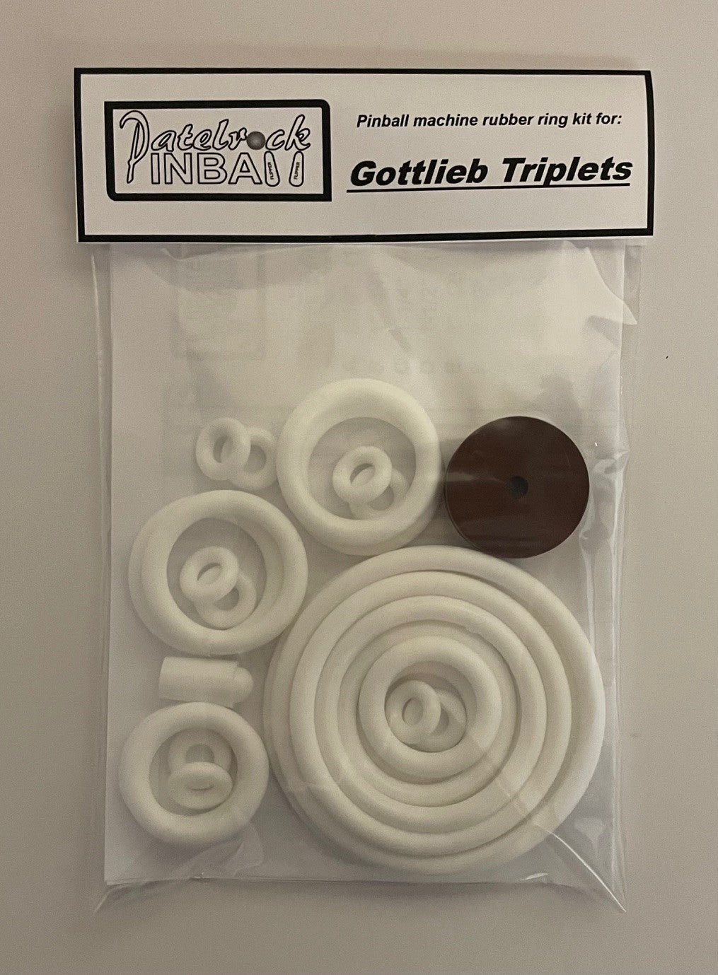 Gottlieb Triplets Pinball Machine Rubber Ring Kit