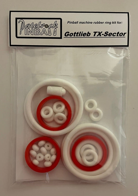 Gottlieb TX-Sector Pinball Machine Rubber Ring Kit